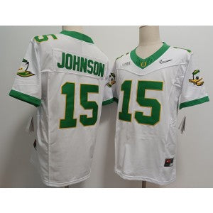 NCAA Oregon Ducks white Vapor jersey