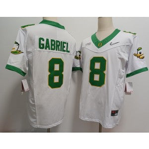 NCAA Oregon Ducks white Vapor jersey