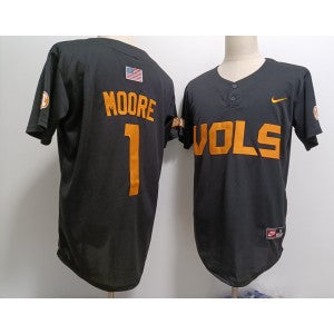 NCAA Tennessee Volunteers black Vapor jersey