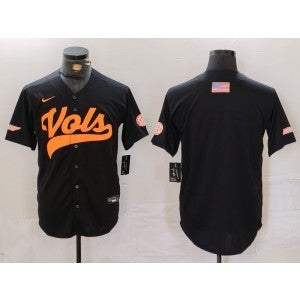 NCAA Blank Tennessee Volunteers black Vapor jersey