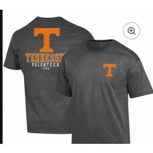 NCAA Tennessee Volunteers grey jersey