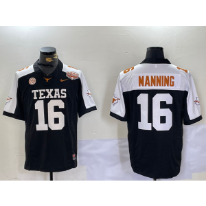NCAA Texas Longhorns black Vapor jersey