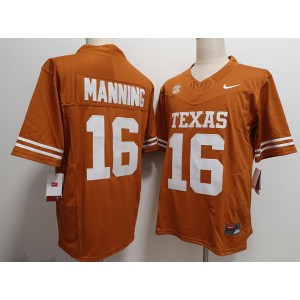 NCAA Texas Longhorns orange Vapor jersey