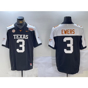 NCAA Texas Longhorns navy Vapor jersey
