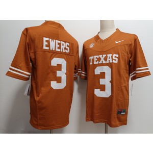 NCAA Texas Longhorns orange Vapor jersey