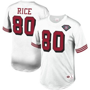 NFL San Francisco 49ers white Throwback jersey