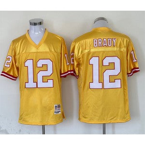NFL Tampa Bay Buccaneers yellow Throwback jersey