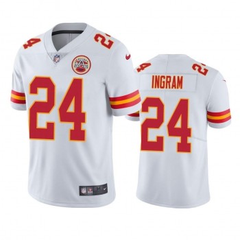 NFL Kansas City Chiefs white Vapor jersey