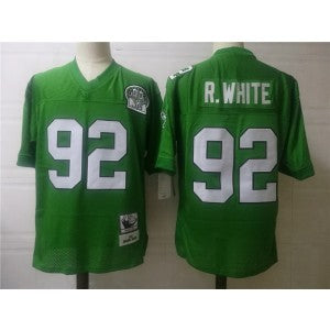 NFL Philadelphia Eagles white Throwback jersey