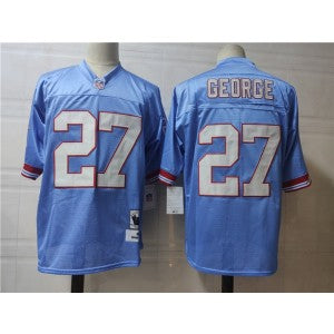 NFL Tennessee Titans blue Throwback jersey