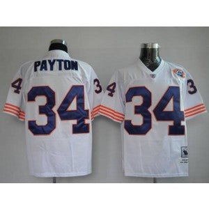 NFL Chicago Bears white Throwback jersey