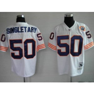 NFL Chicago Bears white Throwback jersey