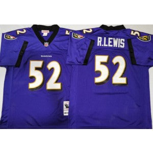 NFL Baltimore Ravens purple Throwback jersey