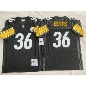 NFL Pittsburgh Steelers black Throwback jersey