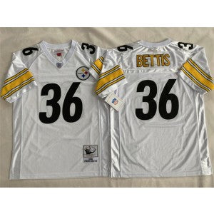 NFL Pittsburgh Steelers white Throwback jersey
