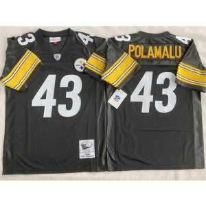 NFL Pittsburgh Steelers black Throwback jersey