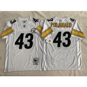 NFL Pittsburgh Steelers white Throwback jersey