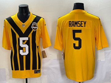 NFL Pittsburgh Steelers yellow Throwback jersey