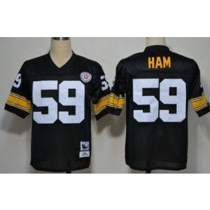 NFL Pittsburgh Steelers black Throwback jersey