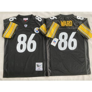 NFL Pittsburgh Steelers black Throwback jersey
