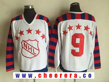 NHL All-Star white Throwback jersey