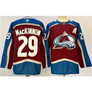 NHL Colorado Avalanche burgundy jersey