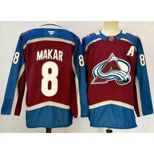NHL Colorado Avalanche burgundy jersey