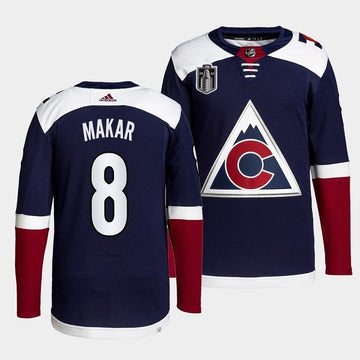 NHL Colorado Avalanche navy Reverse Retro jersey