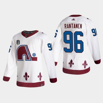 NHL Colorado Avalanche white Reverse Retro jersey