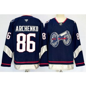 NHL Columbus Blue Jackets navy jersey