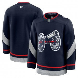 NHL BLank Columbus Blue Jackets navy Stadium Series jersey