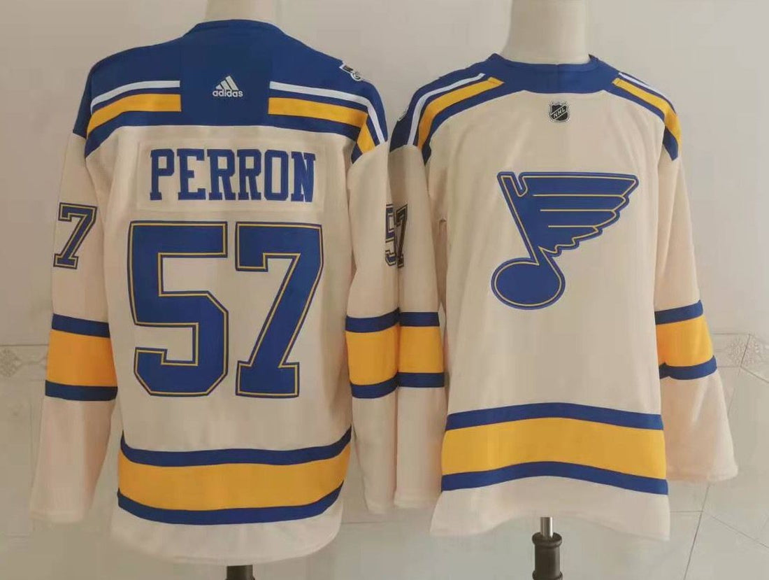 NHL St. Louis Blues cream Winter Classic jersey