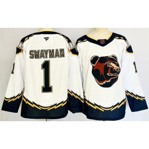 NHL Boston Bruins white jersey