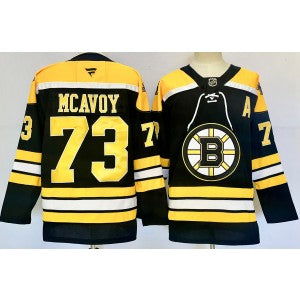 NHL Boston Bruins black jersey