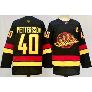 NHL Vancouver Canucks black jersey