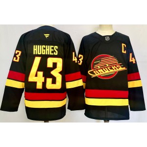 NHL Vancouver Canucks black jersey