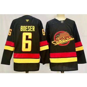 NHL Vancouver Canucks black jersey