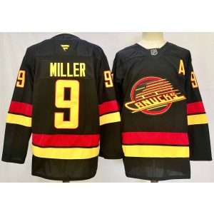 NHL Vancouver Canucks black jersey