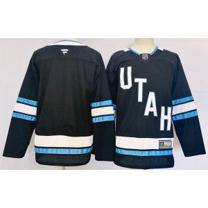 NHL Blank Utah Mammoth black jersey