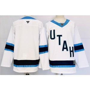 NHL Blank Utah Mammoth white jersey