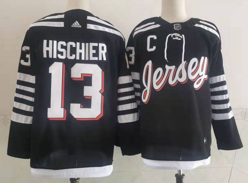 NHL New Jersey Devils black jersey
