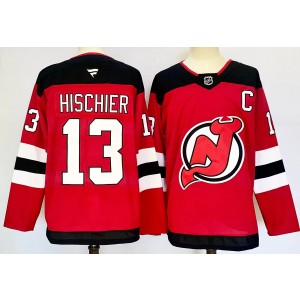 NHL New Jersey Devils red jersey