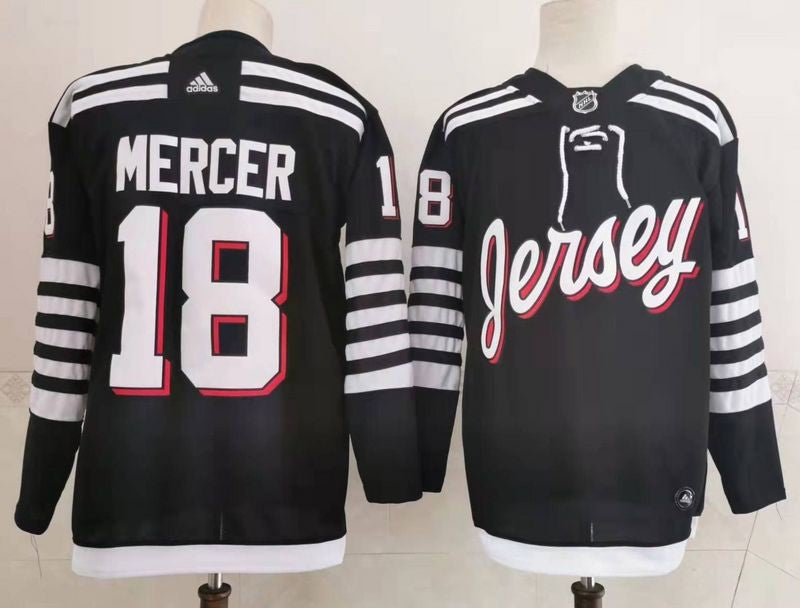 NHL New Jersey Devils black jersey