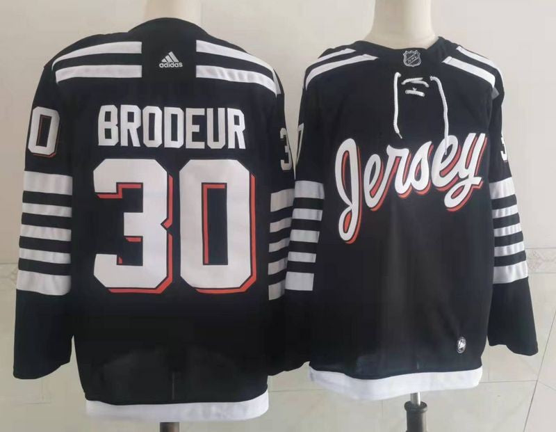 NHL New Jersey Devils black jersey