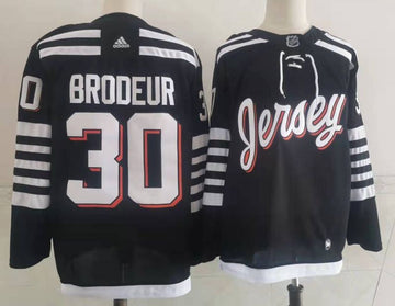 NHL New Jersey Devils black jersey