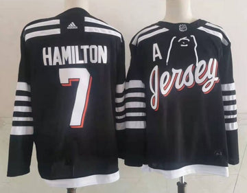 NHL New Jersey Devils black jersey