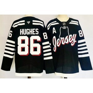 NHL New Jersey Devils black jersey
