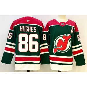 NHL New Jersey Devils green jersey