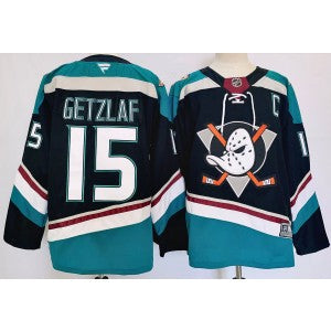 NHL Anaheim Ducks black jersey