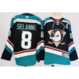 NHL Anaheim Ducks black jersey